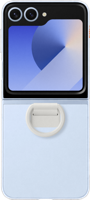 Samsung Clear Case Backcover Samsung Galaxy Z Flip6 5G Transparant Met borgring - thumbnail