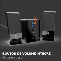 2.1-luidspreker - MOBILITY - ML314006 - Zwart - 2 luidsprekers - 5W vermogen - thumbnail