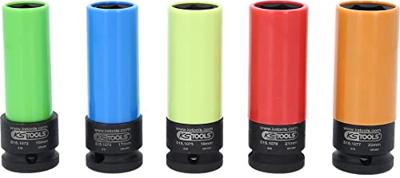 KS Tools 515.0870 1/2 aluminium velgen krachtsteekdop set robuust, 5-delig