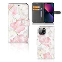 Apple iPhone 13 Hoesje Lovely Flowers - thumbnail