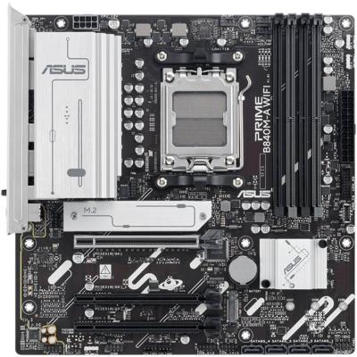 Asus PRIME B840M-A Moederbord Socket AMD AM5 Vormfactor Micro-ATX Moederbord chipset AMD® B840