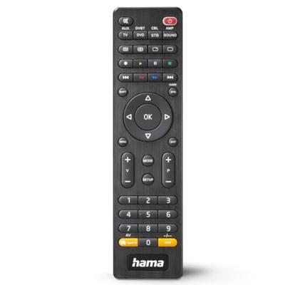 Hama Universele TV-Afstandsbediening voor 8 Apparaten met App-Toets Zwart - thumbnail
