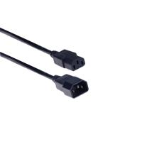 goobay C14 > C13 voedingskabel verlengkabel - thumbnail