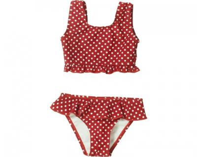 Playshoes bikini Stippen Rood Wit-86-92