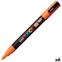 Markeerstift POSCA PC-3M Oranje (6 Stuks) - thumbnail
