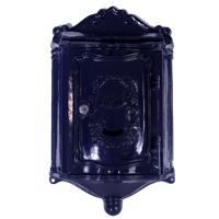 Postguard - nostalgische brievenbus blauw - thumbnail