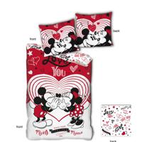 Disney Minnie Mouse Dekbedovertrek Love You- 140 x 200 cm - Polyester - thumbnail