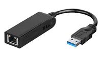 D-Link DUB-1312 Netwerkadapter 1 GBit/s USB-A 3.2 Gen 1, Gigabit-LAN (1 Gbit/s) - thumbnail