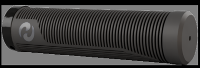 Sturmeyarcher Herrmans handvatset rib single lockring 130/130mm zwart