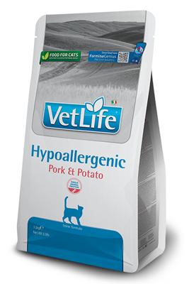 FARMINA VET Life Hypoallergenic Feline Pork & Potato - droog kattenvoer - 1,5 kg