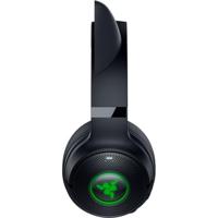 Razer Kraken Kitty V2 BT - Draadloze Bluetooth RGB Headset met Kitty-oortjes voor gamen en streamen (325g, TriForce 40mm Drivers, Bluetooth 5.2, ruisonderdrukkende microfoons) Zwart - thumbnail