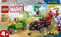 LEGO Marvel Spin en electro achtervolging met dinosaurusvoertuig 11198 - thumbnail