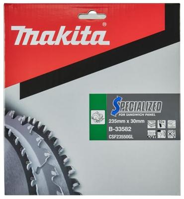 Makita Cirkelzaagblad voor Sandwichpaneel | Specialized | Ø 235mm Asgat 30mm 50T - B-33582