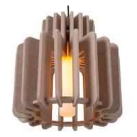 Lucide ROLLO - Hanglamp - 1xE27 - Taupe - thumbnail