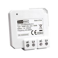 KlikAanKlikUit AWMT230 Mini Inbouwzender Wit - thumbnail