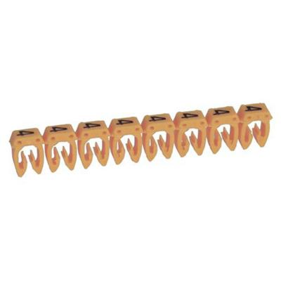 Legrand Legrand 038224 Markeerclip Opdruk 4 Buitendiameter 2.70 tot 3.90 mm 038224 Legrand Legrand 038224 Markeerclip Opdruk 4 Buitendiameter 2.70 tot 3.90 mm 038224