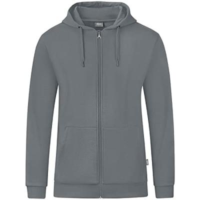 JAKO C6820 Jas Met Kap Organic - Steengrijs - XL - thumbnail