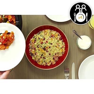 Crock-Pot SCV400RD elektrische sudderpan 3,5 l Zwart, Rood