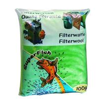 Superfish vijver filterwatten grof groen 100g - thumbnail