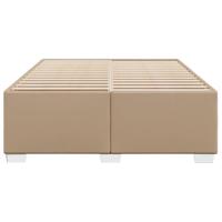 Bedframe kunstleer cappuccinokleurig 160x200 cm - thumbnail