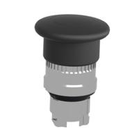 Schneider Electric ZB4BT2 ZB4BT2 Terugstelbaar, Vergrendelbaar (Ø) 22 mm Zonder markering Chroom, Zwart 1 stuk(s) - thumbnail