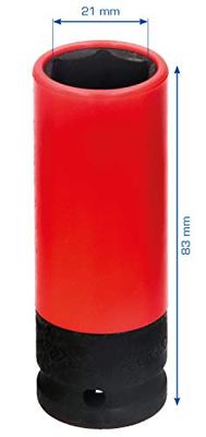 Brilliant Tools BT691008 BT691008 Kracht-dopsleutelinzet 21 mm Brilliant Tools BT691008 BT691008 Kracht-dopsleutelinzet 21 mm