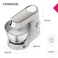 Kenwood KVC65.001WH Foodprocessor 1200 W Wit - thumbnail