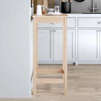 Bartafel 50x50x110 cm massief grenenhout - thumbnail