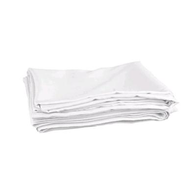 Wentex Pipe and drape doek 330x400cm medium gloss wit geplooid