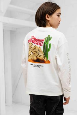 Black Bananas TTD Longsleeve T-Shirt Kids Wit - Maat 140 - Kleur: Wit | Soccerfanshop Black Bananas TTD Longsleeve T-Shirt Kids Wit - Maat 140 - Kleur: Wit | Soccerfanshop