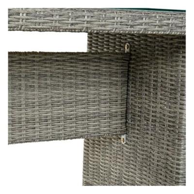 Bank en tafel set DKD Home Decor Buitenkant 267 x 204 x 90 cm (4 pcs)