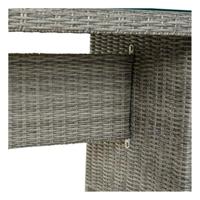 Bank en tafel set DKD Home Decor Buitenkant 267 x 204 x 90 cm (4 pcs) - thumbnail