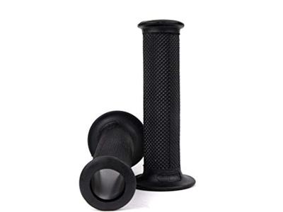 Domino rubber handvat "dakar rubber grip 1128 sw 120mm open - thumbnail
