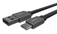 Emtec ECCHAT700TC USB-A/Type-C USB-C kabel, collectie T700, voor smartphone en tablet, 120 cm platte kabel - thumbnail