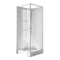 Complete Douchecabine VM Khone I 80x80x207 cm Hoekinstap Mat Wit Van Marcke - thumbnail