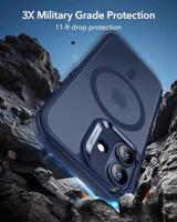 ESR Case Apple iPhone 17 Blauw, Transparant - thumbnail