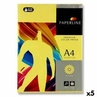 Printpapier Fabrisa Paperline Premium A4 80 g/m² 500 Lakens Geel (5 Stuks) - thumbnail