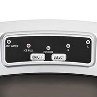 VidaXL Ijsblokjesmachine 2,4 l 15 kg/24 u zilver - thumbnail