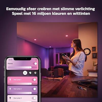 Philips HUE Lichtbron GU10 350 Lumen White and Color Ambiance