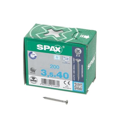 Spax pk pozi rvs 3,5x40(200)