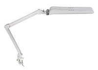 Werkpleklamp maul craft duo led met tafelklem wit - thumbnail