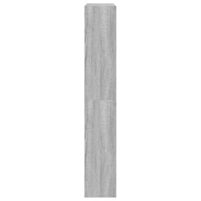 Schoenenkast 80x21x125,5 cm bewerkt hout grijs sonoma eiken Schoenenkast 80x21x125,5 cm bewerkt hout grijs sonoma eiken
