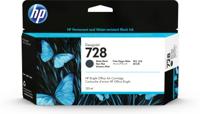 HP Inktcartridge 728 Origineel Matzwart 130 ml 3WX25A 1 stuk(s) - thumbnail