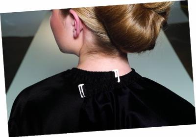 Olivia Garden Kapmantel Zwart 132x147cm 1St