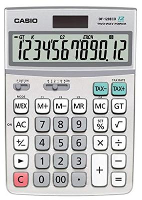 Casio bureaurekenmachine DF-120 ECO