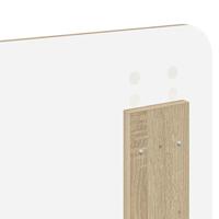 Bedframe met hoofdeinde Sonoma Eiken 180 x 200 cm Bewerkt hout - thumbnail