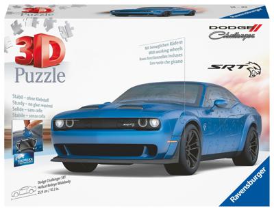 Ravensburger puzzel dodge hellcat 163 stukjes Ravensburger puzzel dodge hellcat 163 stukjes