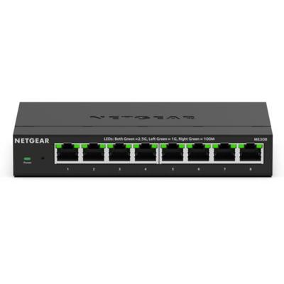 NETGEAR MS308 8 Poort 2.5 Gbit Switch | Multi-Gigabit LAN Switch (Network Switch met 1G/2.5G, Desktop of Wall Mounting)