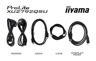 Iiyama ProLite XU2792QSU-B6 monitor - thumbnail