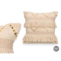 Kussen GiftDecor 4740 Natuurlijk 45 x 15 x 45 cm (6 Stuks) - thumbnail